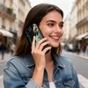 Tech-Protect Lamano MagSafe dėklas iPhone 16e/17e - Juodas ir Žalias