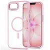 Dėklas Tech-Protect Magmat MagSafe Case for iPhone 16e / 17e - Transparent Rožinė
