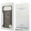 „Guess 4G Stripe MagSafe“ dėklas, skirtas „iPhone Air“ – rudas