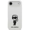 Dėklas Karl Lagerfeld Silicone Karl Sketch &amp; Logo MagSafe Case for iPhone 17 Air - Baltas