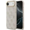 „Guess 4G PU Classic Logo MagSafe“ dėklas, skirtas „iPhone 17 Air“ - Rožinė