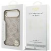 „Guess 4G PU Classic Logo MagSafe“ dėklas, skirtas „iPhone 17 Air“ - Rožinė