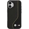 BMW M Carbon Line ir logotipo „MagSafe“ dėklas, skirtas iPhone 17 – Geltona