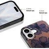 Dėklas Tech-Protect Lamano MagSafe case for iPhone 17 - ruda-violetinė