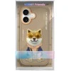Dėklas Nimmy Glasses Cool nag iPhone 17 Case - rusvai gelsvas