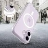 „Tech-Protect Magpeak Magsafe CC“ dėklas, skirtas „iPhone 17“ – skaidrus