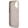 GUESS dėklas, skirtas IPHONE 17, suderinamas su MagSafe GUHMP17SP4MSEGCP (PU 4G W/ Classic), rožinis