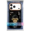 iPhone 17 Pro dėklas juodas su gorilos dizainu Nimmy