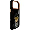 iPhone 17 Pro dėklas juodas su gorilos dizainu Nimmy