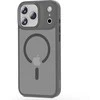 „Tech-Protect MagMat MagSafe“ dėklas, skirtas „iPhone 17 Pro“ – pilkas