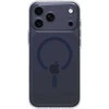 iPhone 17 Pro dėklas skaidrus tamsiai mėlynas Spigen