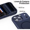„Tech-Protect MagMat MagSafe“ dėklas, skirtas „iPhone 17 Pro“ – tamsiai mėlynas Mėlyna