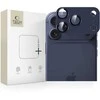 iPhone 17 Pro kameros stikliukas tamsiai mėlynas Camfull