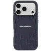 Dėklas Karl Lagerfeld Monogram Logo MagSafe Case for iPhone 17 Pro Max - Mėlyna