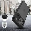„Tech-Protect MagMat“ dėklas, skirtas „iPhone 17 Pro Max“ – matinis juodas