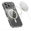 „Tech-Protect Flexair Hybrid CC MagSafe“ dėklas, skirtas „iPhone 17 Pro Max“ – skaidrus