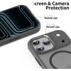 „Tech-Protect MagMat MagSafe“ dėklas, skirtas „iPhone 17 Pro Max“ – pilkas