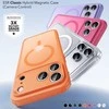 ESR Classic Hybrid MagSafe dėklas, skirtas iPhone 17 Pro Max – skaidrus oranžinis