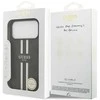 GUESS dėklas, skirtas IPHONE 17 Pro Max, suderinamas su MagSafe GUHMP17XP4RPSK (4G spausdintos juostelės), juodas