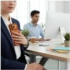 Uniq Veren iPhone 17 Pro Max Magclick įkrovimo dėklas - oranžinis