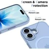 „Tech-Protect MagMat MagSafe“ dėklas, skirtas „iPhone 17“ – Mėlyna\