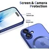 „Tech-Protect MagFlex MagSafe“ dėklas, skirtas „iPhone 17“ – skaidrus tamsiai mėlynas Mėlyna