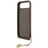 Guess 4G Charm dėklas skirtas Apple iPhone 17 Air Tone on Tone rudos spalvos