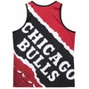 Įrėminti krepšinio marškinėliai su Jumbotron grafika, Mitchell & Ness NBA Chicago Bulls
