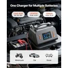 VEVOR Išmanus akumuliatorių įkroviklis 30A 6V/12V/24V