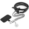 Dėklas Guess GUOUC4MG4EK Universal CBDY dirželis juodos spalvos 4G Chain