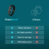 Išmanusis laikrodis Homedics WakeBand SS-WB100BL-WW tylus žadintuvas, mėlynas