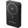 Išorinė baterija 10000 mAh, 22.5W, Qi2, su stovu, juoda