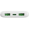 Powerbank Puro DAILY 10 PLUS 10000mAh 2x USBA / 1x USB-C 22,5W - balta