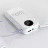Dudao A27 MaxC 35W laidinis įkroviklis + USB-C kabelis – baltos spalvos