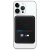 BMW Powerbank indukcinis BMPBMS5K22PGVK 15W 5000mAh + kabelis juodos spalvos M Collection MagSafe