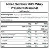 Išrūgų baltymų milteliai Scitec 100% Whey Protein Professional 1000 g, baltojo šokolado skonio