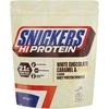 Išrūgų baltymų milteliai su baltuoju šokoladu, karamele ir žemės riešutais Snickers