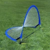Smj Išskleidžiami futbolo treniruočių vartai – mėlyni (D) 183x104x104 cm