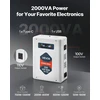 VEVOR Įtampos keitiklis 2000VA, 220V į 110V transformatorius