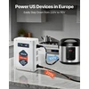 VEVOR Įtampos keitiklis 2000VA, 220V į 110V transformatorius