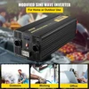 VEVOR Keitiklis 6000W 12V į 230V su LCD ekranu