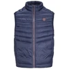Jack & Jones JJEMULTI BODYWARMER COLLAR NOOS 12258457 NAVY BLAZER/TRUE Raudonas