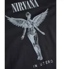 Jack & Jones marškinėliai Nirvana JPRBLUNIRVANA SS TEE 12287521 JUODA