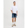 Jack&Jones JJIRICK JJICON IK šortai GE 132 SN 12269605 mėlyno džinso spalvos