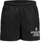 Jack&Jones JPSTMAUI Raukšlėto nailono plaukimo šortai SS25 12285513 JUODA/RYŠKI BALTA