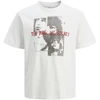 Jack&Jones marškinėliai Rolling Stones JPRBLUSTONES SS TEE 12284292 BALTA