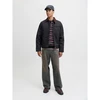 Jack&Jones pilotų striukė JORNORREBRO WORKER JACKET 12282903 JUODA/VELVETINĖ C