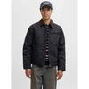 Jack&Jones pilotų striukė JORNORREBRO WORKER JACKET 12282903 JUODA/VELVETINĖ C