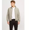 Jack&Jones striukė bomberis JJERUSH HARRINGTON BOMBER NOOS 12204277 CROCKERY