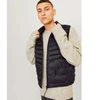 Jack&Jones vyriška liemenė JJESPRINT BODYWARMER COLLAR NOOS 12258457 JUODA/VIENOS SPALVOS